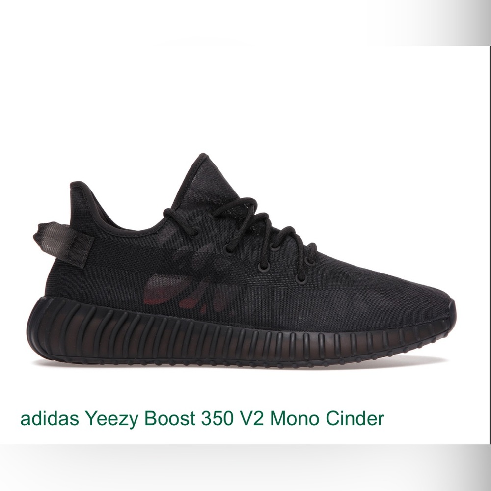 NWT NIB Adidas Yeezy Boost 350 V2 Mono Cinder Women’s 5-5.5 Men’s 4